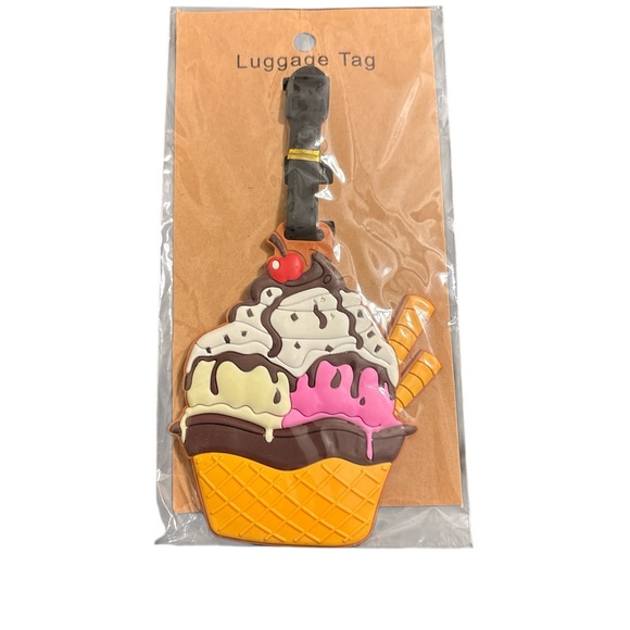 Colorful Ice Cream and Candy Luggage Tags (4) - Picture 2 of 5